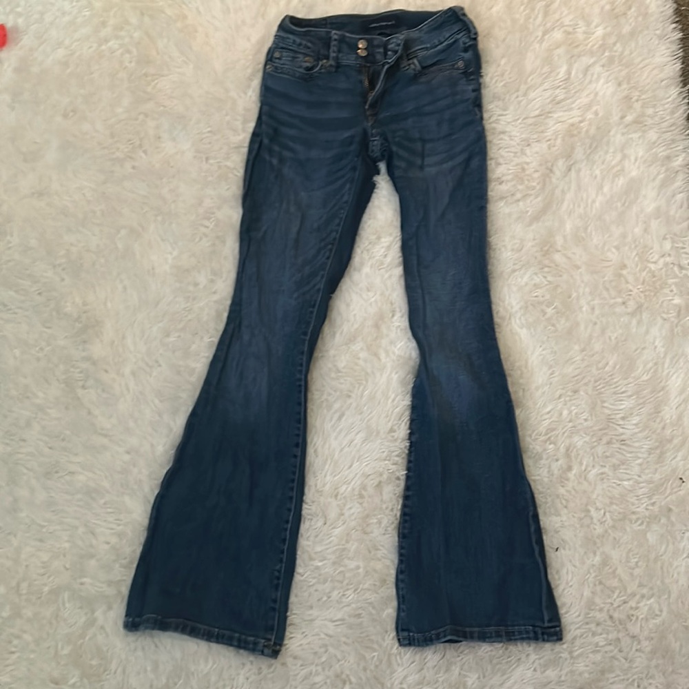 Aeropostale Lowrise Flare Jeans